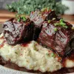 Guinness braised beef short ribs - featured image