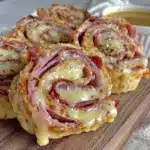 ham and cheese pinwheel roll-ups - featured image