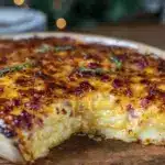 ham and cheese scalloped potato casserole - featured image