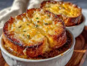 homemade french onion soup - featured image