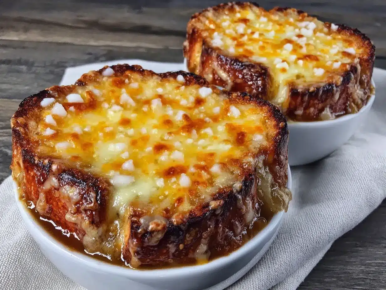 homemade french onion soup preparation steps