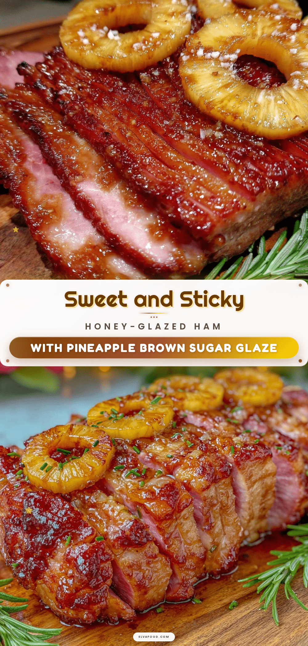 honey-glazed ham recipe