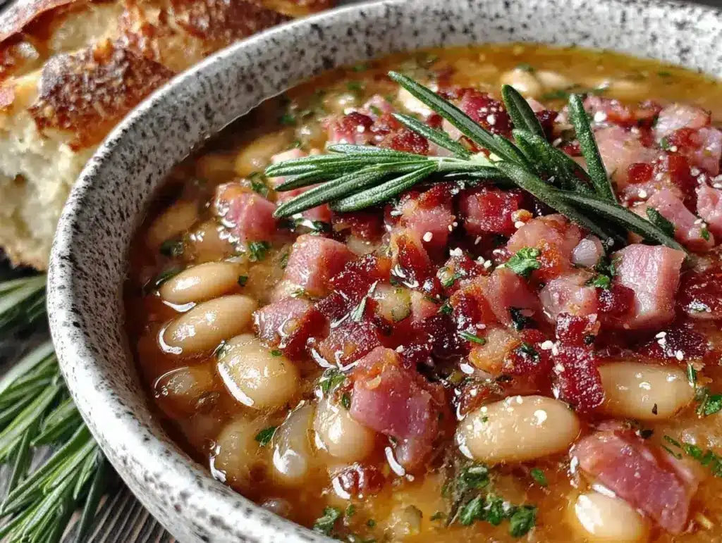 leftover ham and bean soup - featured image