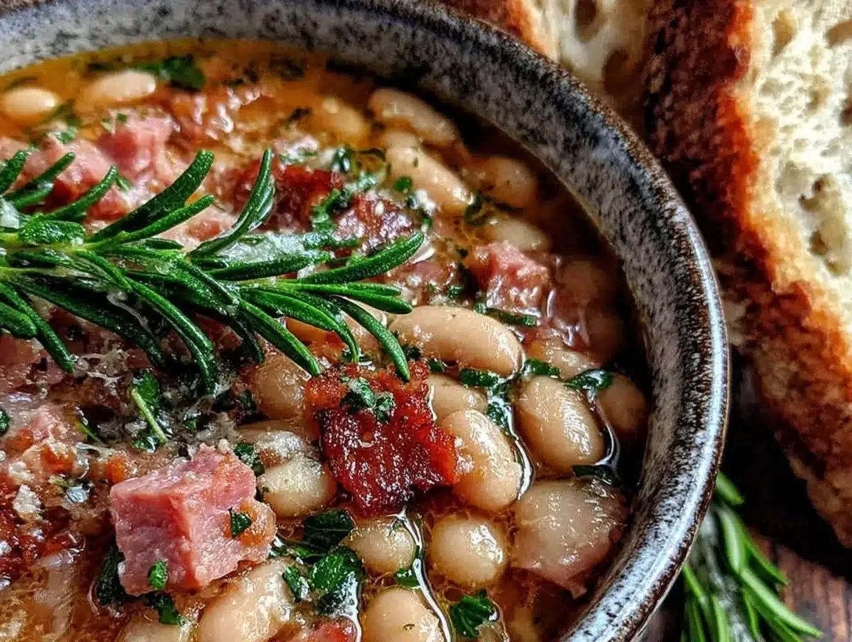 leftover ham and bean soup preparation steps