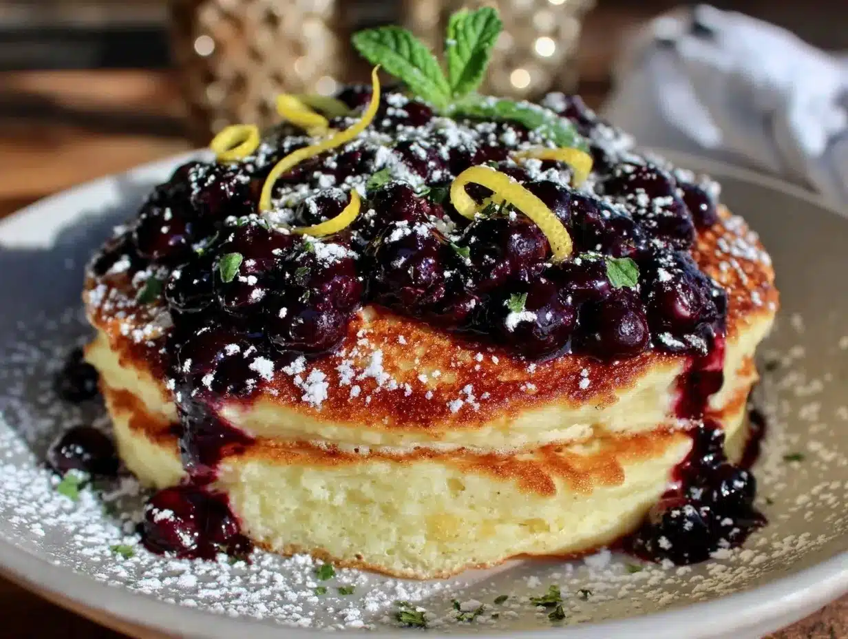 lemon ricotta pancakes preparation steps