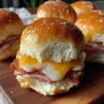mini ham and cheese sliders - featured image