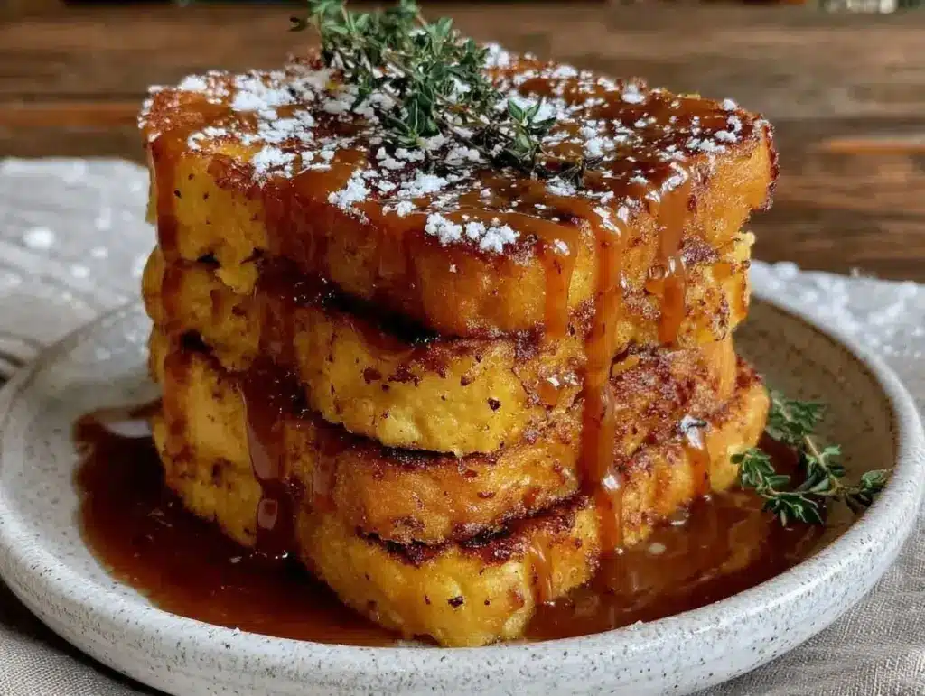 overnight brioche french toast - featured image