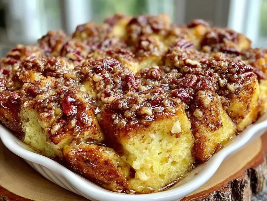 overnight french toast casserole - featured image