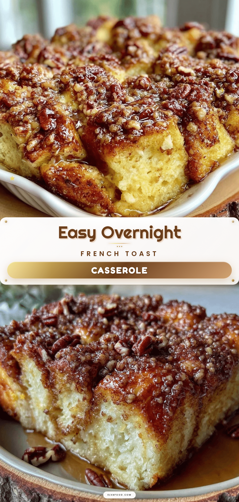 overnight french toast casserole recipe