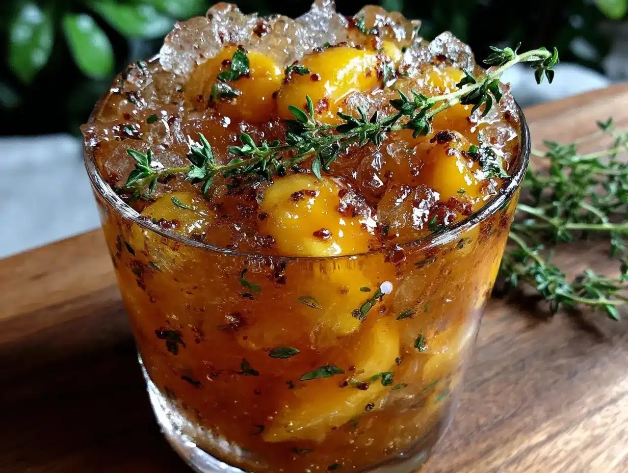 peach bourbon smash cocktail preparation steps