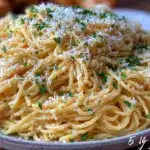 quick creamy garlic butter pasta - featured image