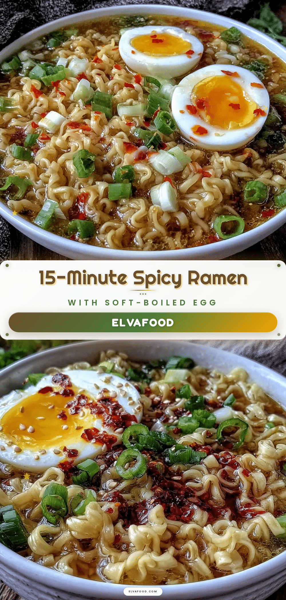 quick ramen noodle soup recipe