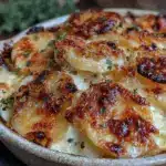 scalloped potatoes au gratin - featured image