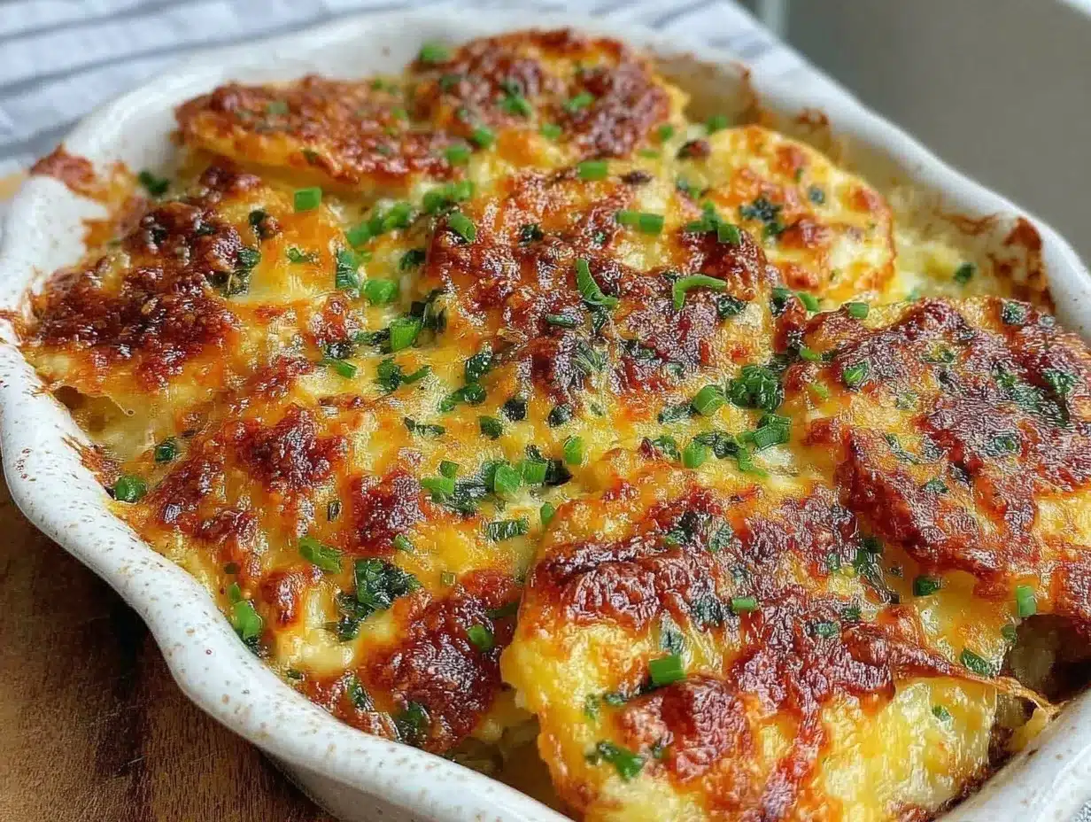 scalloped potatoes au gratin preparation steps