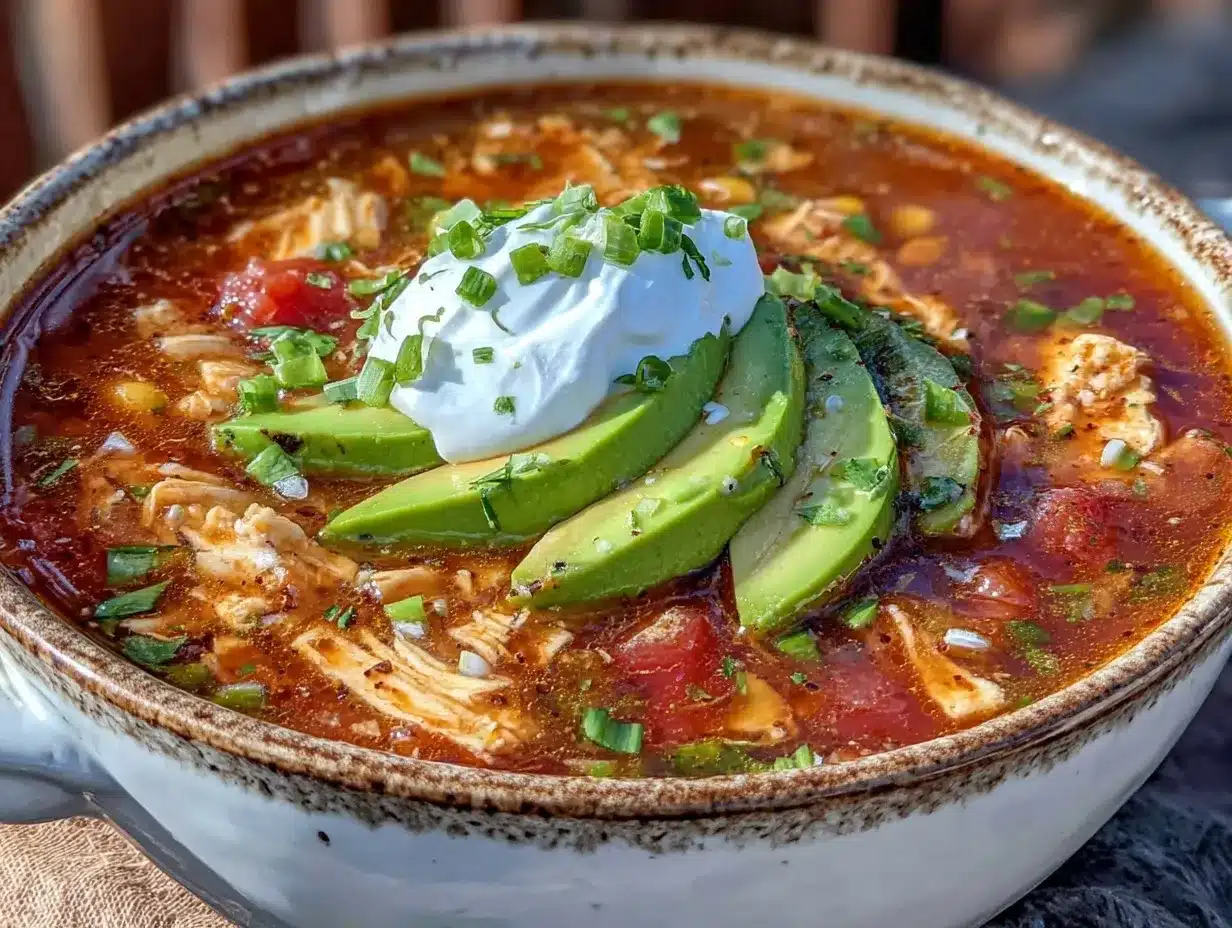 slow cooker chicken tortilla soup preparation steps