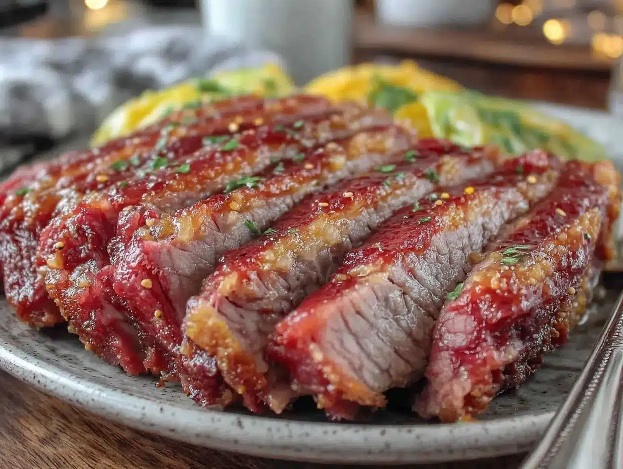 slow cooker corned beef and cabbage preparation steps