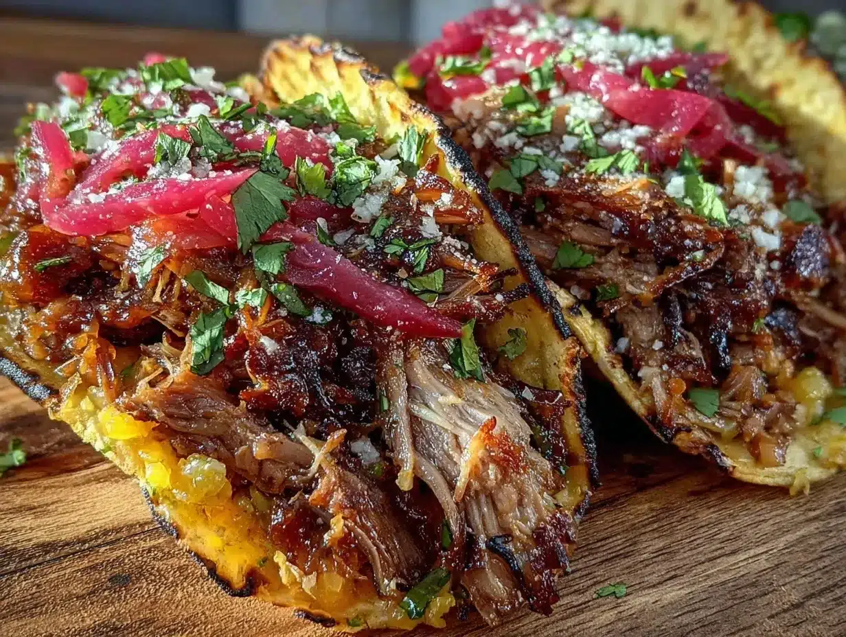 slow cooker pork carnitas tacos preparation steps