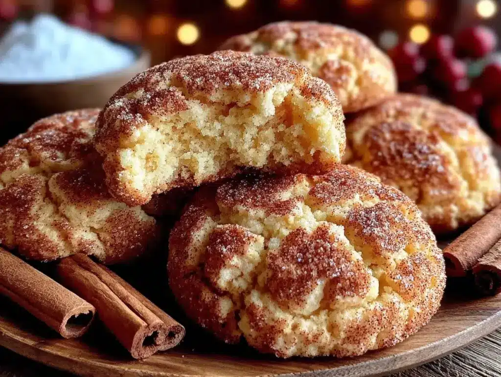 small-batch snickerdoodle cookies - featured image