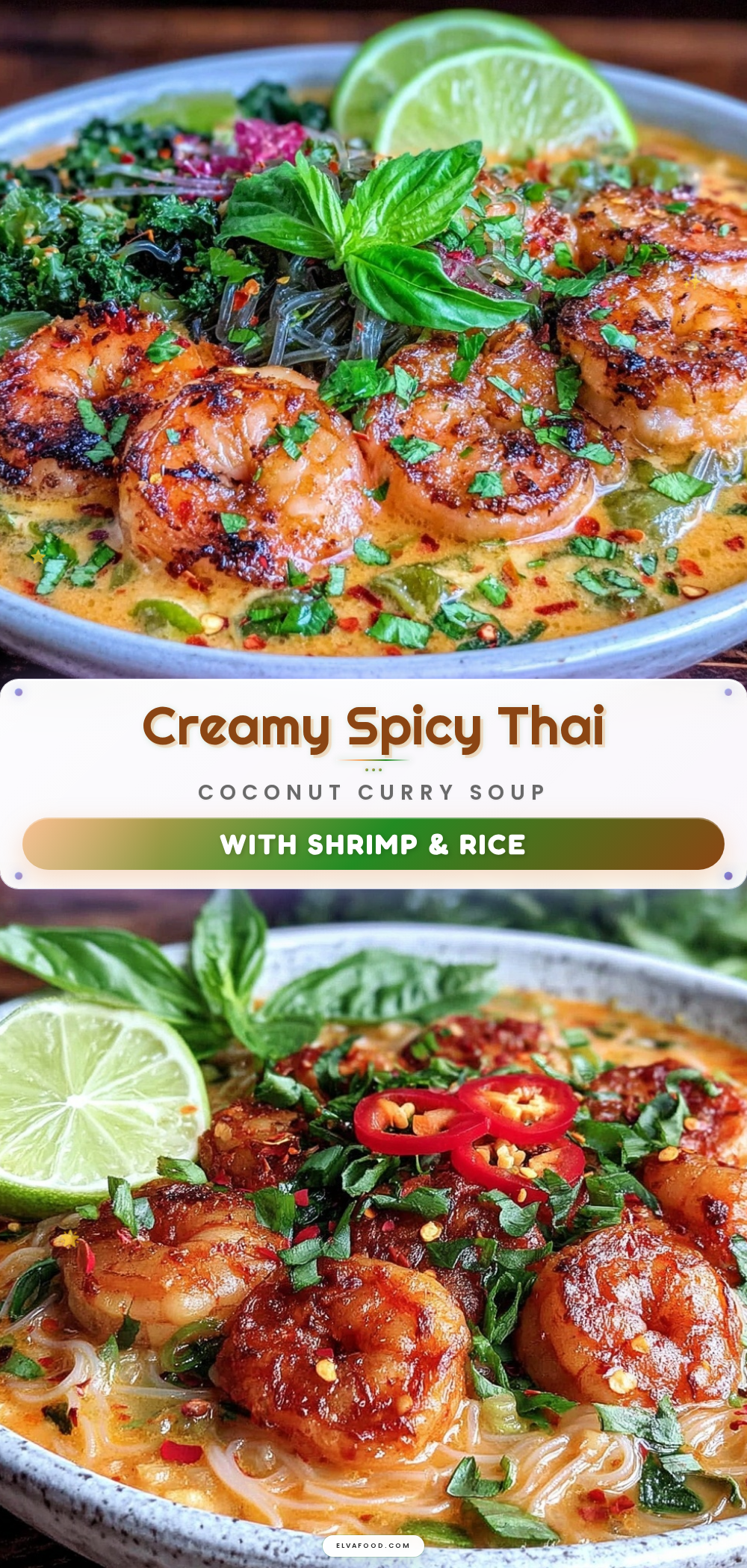 spicy thai coconut curry soup recipe