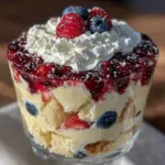 stars and stripes berry trifle - featured image