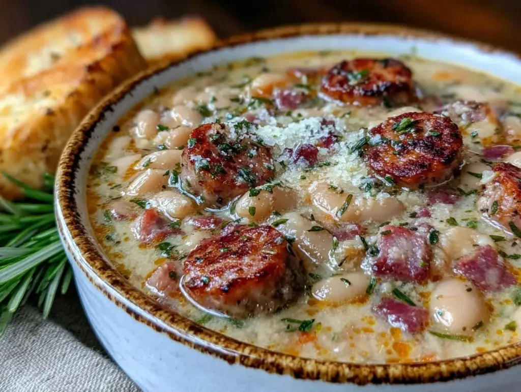 Tuscan White Bean and Sausage Soup - featured image