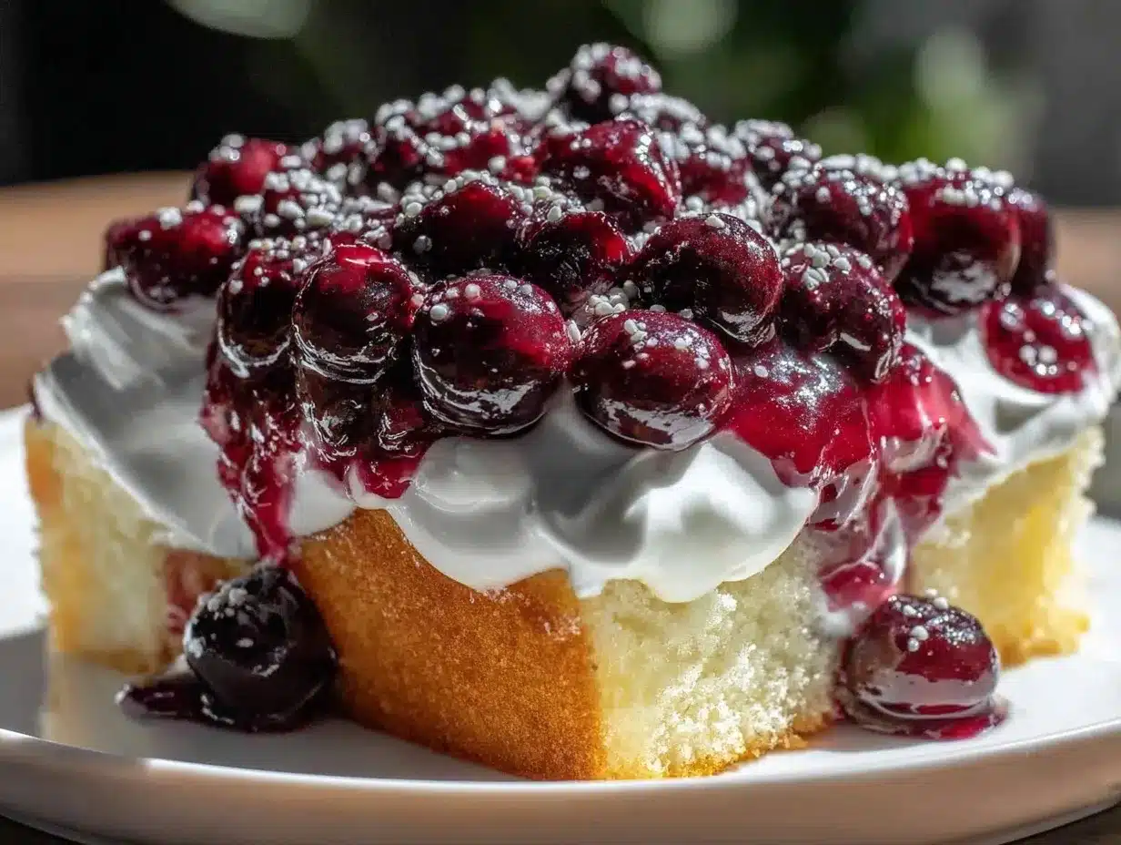 berry sweet baby shower sheet cake preparation steps