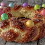 braided brioche Easter bread - featured image
