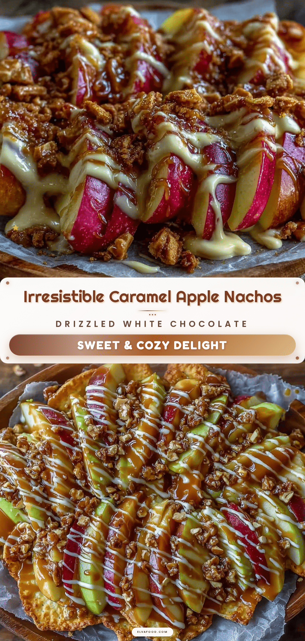 caramel apple nachos recipe