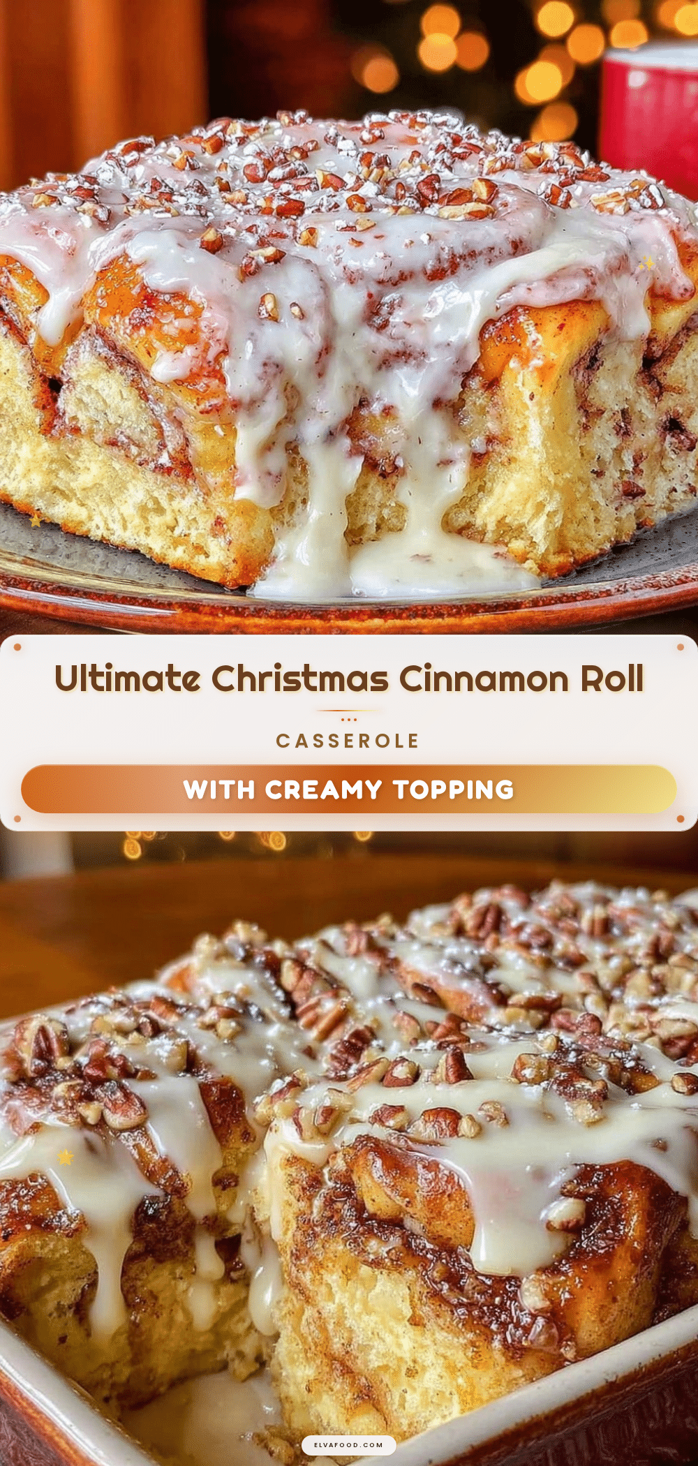 cinnamon roll casserole recipe