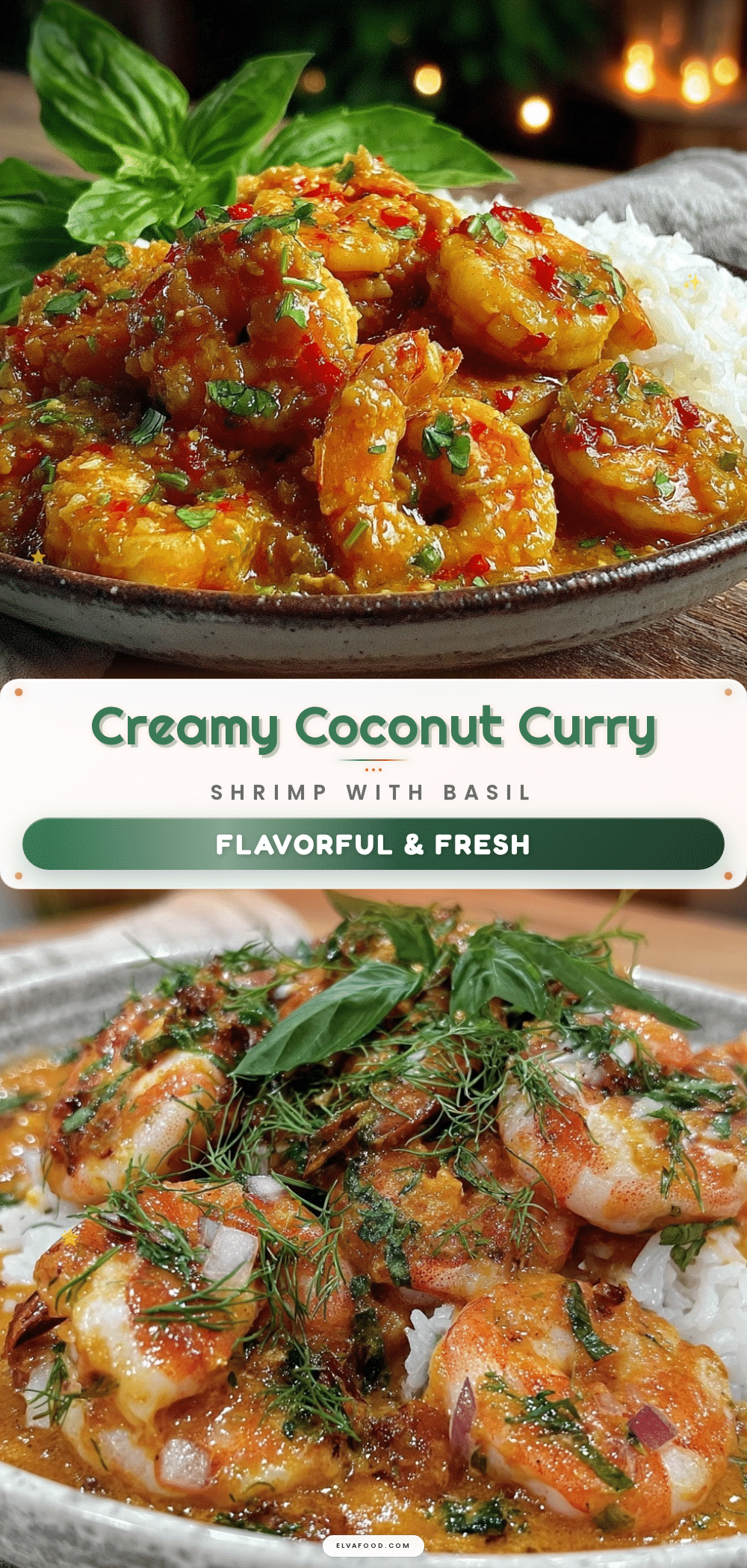 creamy coconut curry shrimp recipe