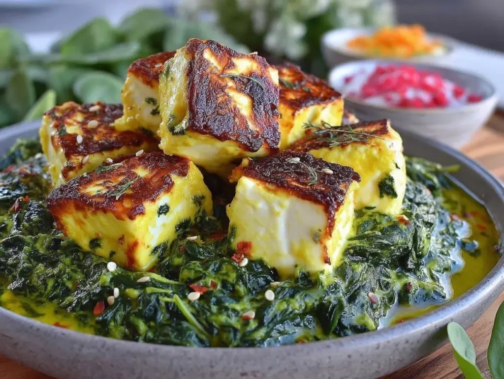 creamy one-pot saag paneer - featured image