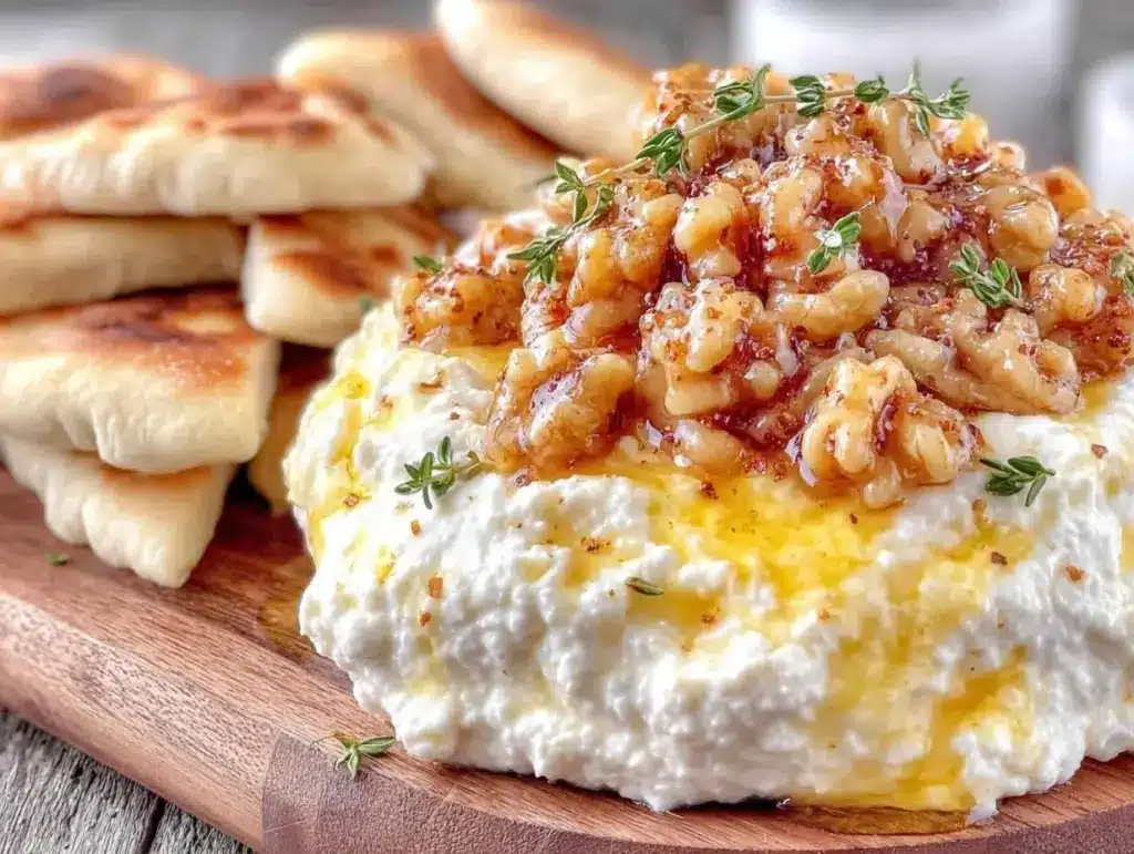 creamy whipped feta dip - featured image