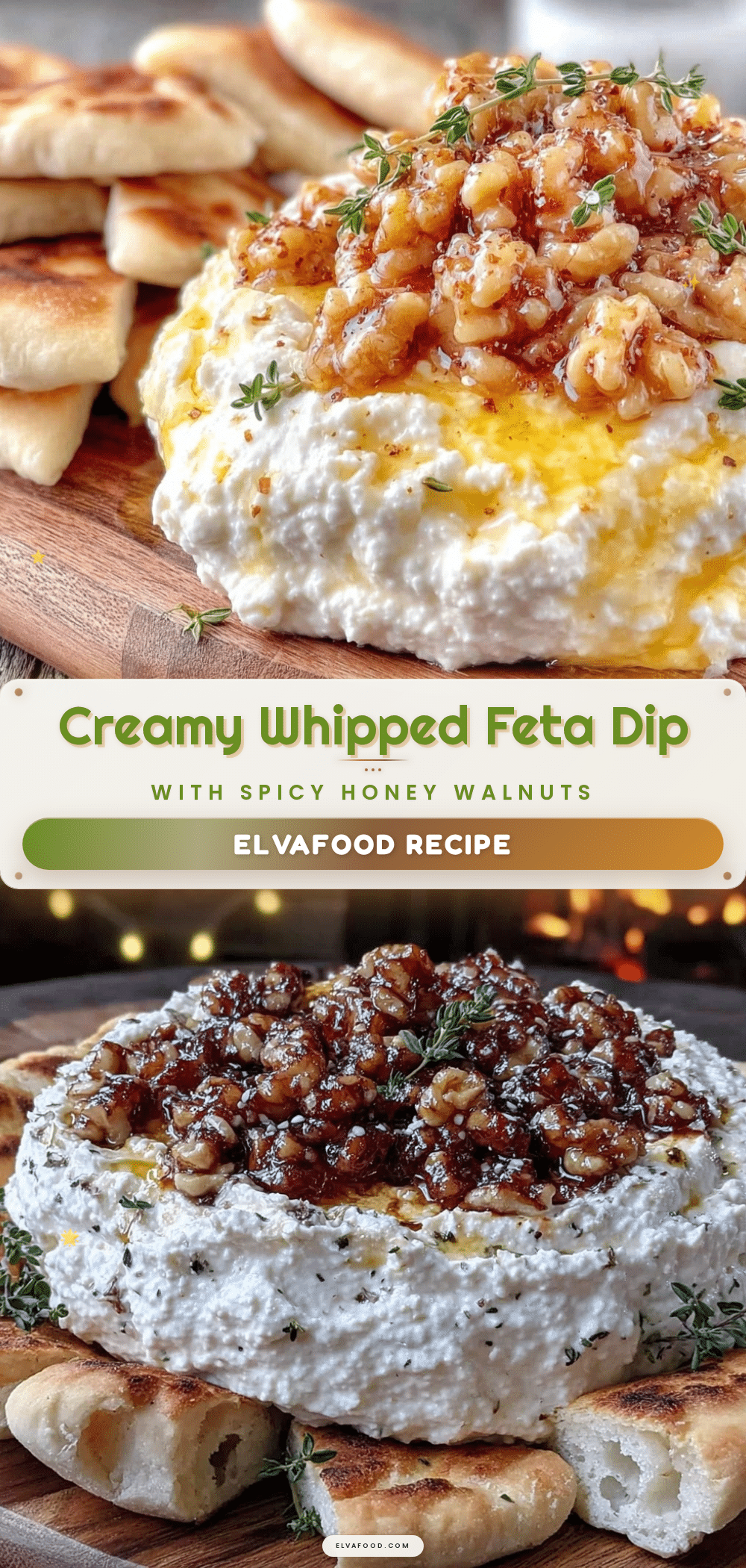 creamy whipped feta dip recipe
