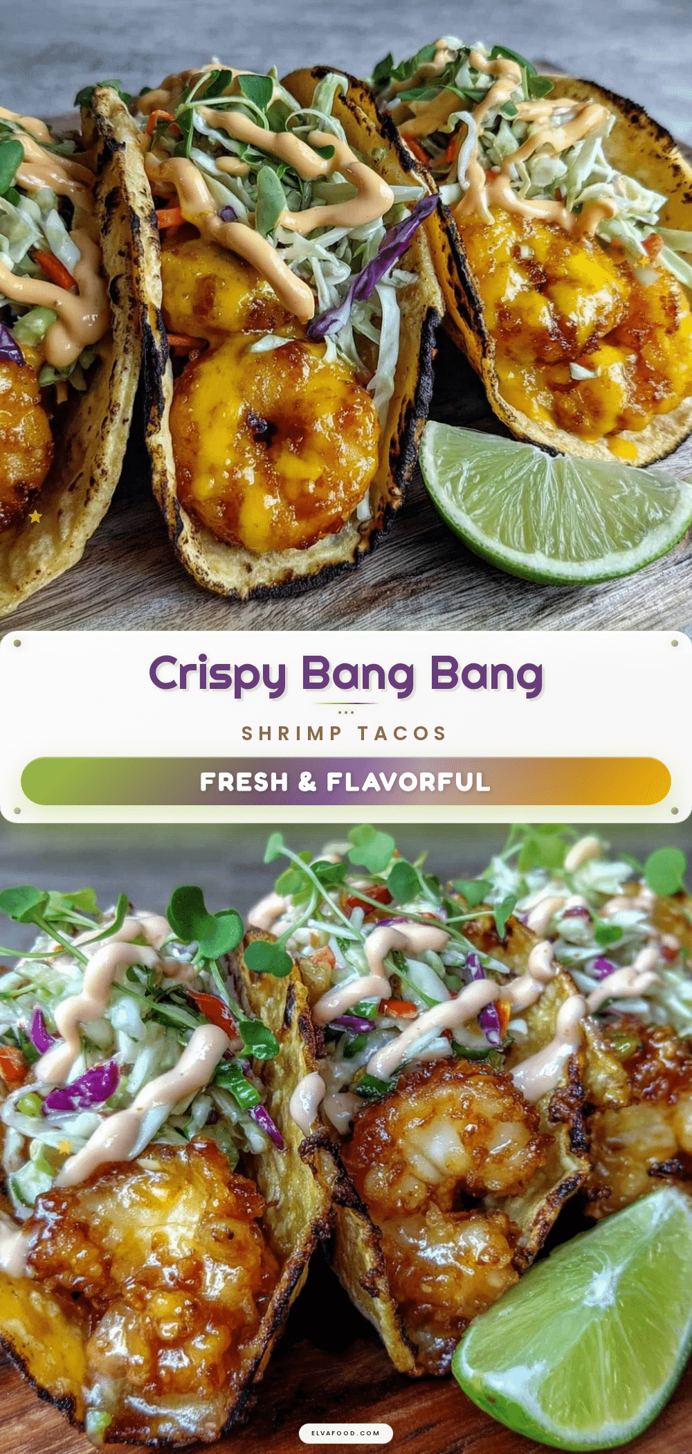crispy bang bang shrimp tacos recipe