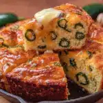 crispy cast iron cornbread - featured image