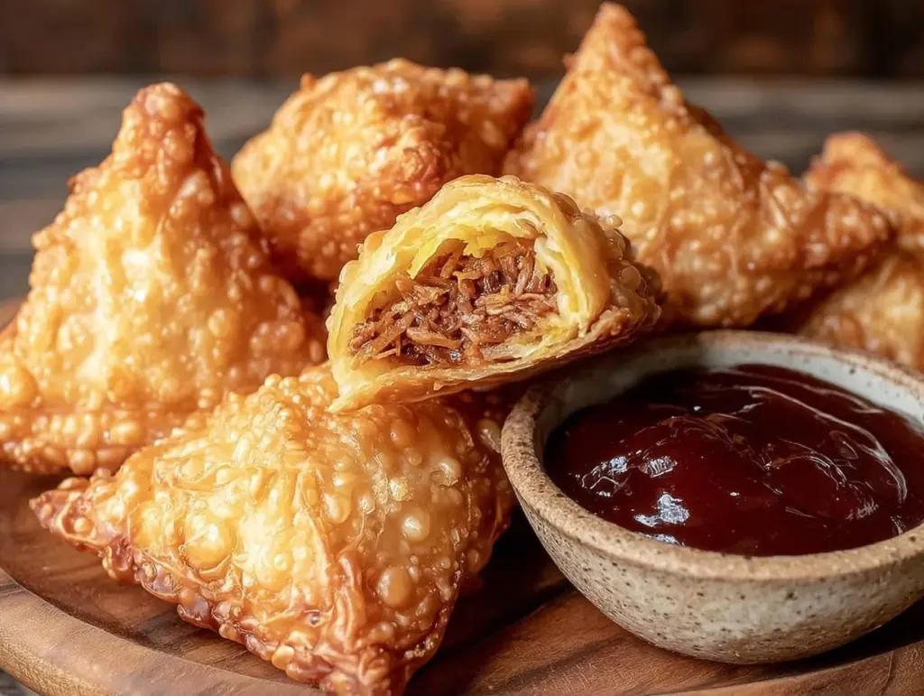 crispy homemade samosas recipe - featured image