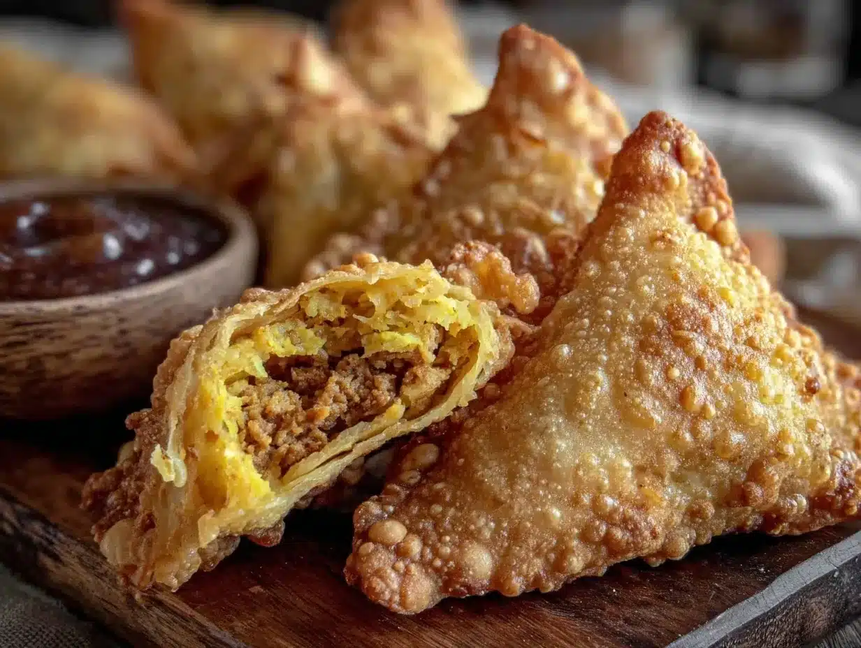 crispy homemade samosas recipe preparation steps