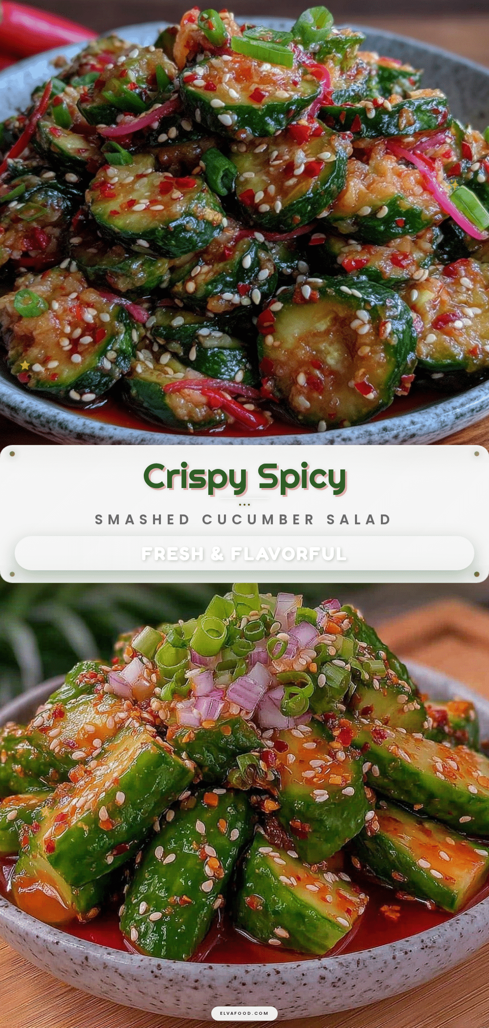 crispy smashed cucumber salad recipe
