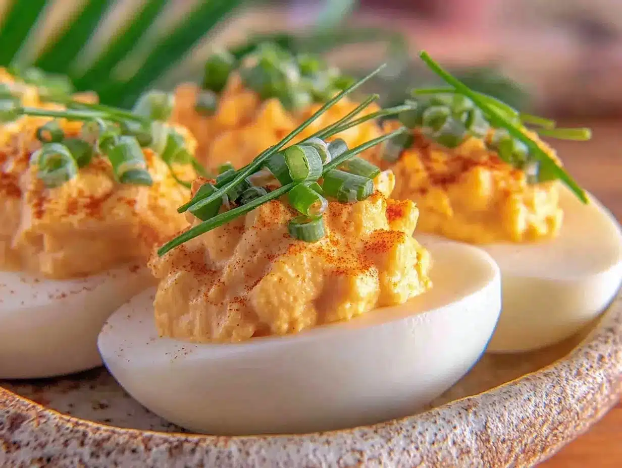 deviled egg chicks preparation steps