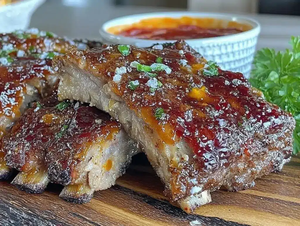 dry-rubbed Memphis style pork baby back ribs - featured image