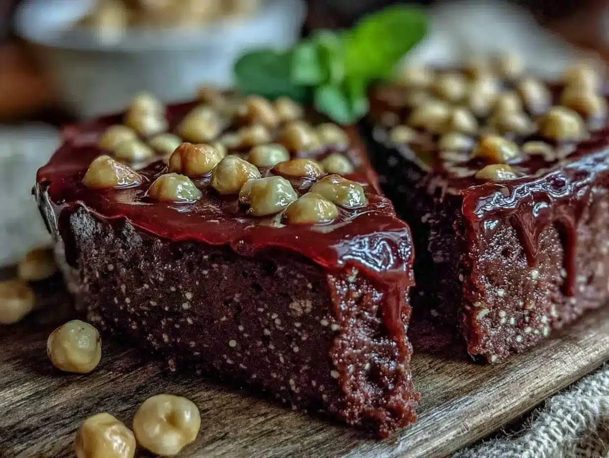 flourless dark chocolate hazelnut torte preparation steps