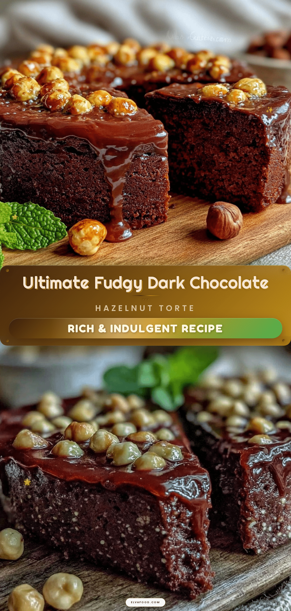 flourless dark chocolate hazelnut torte recipe
