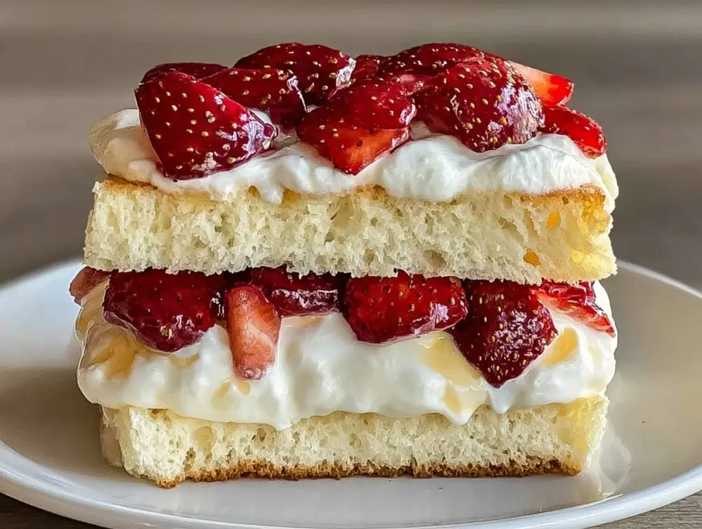fluffy japanese strawberry shortcake - featured image