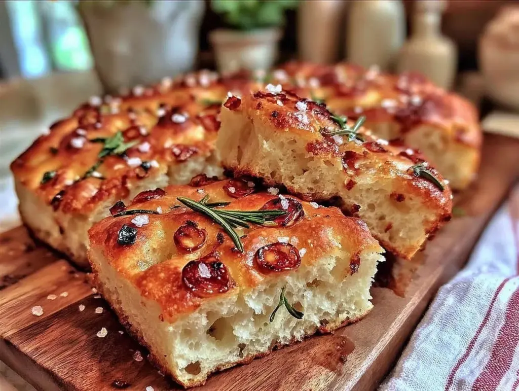 focaccia bread recipe - featured image