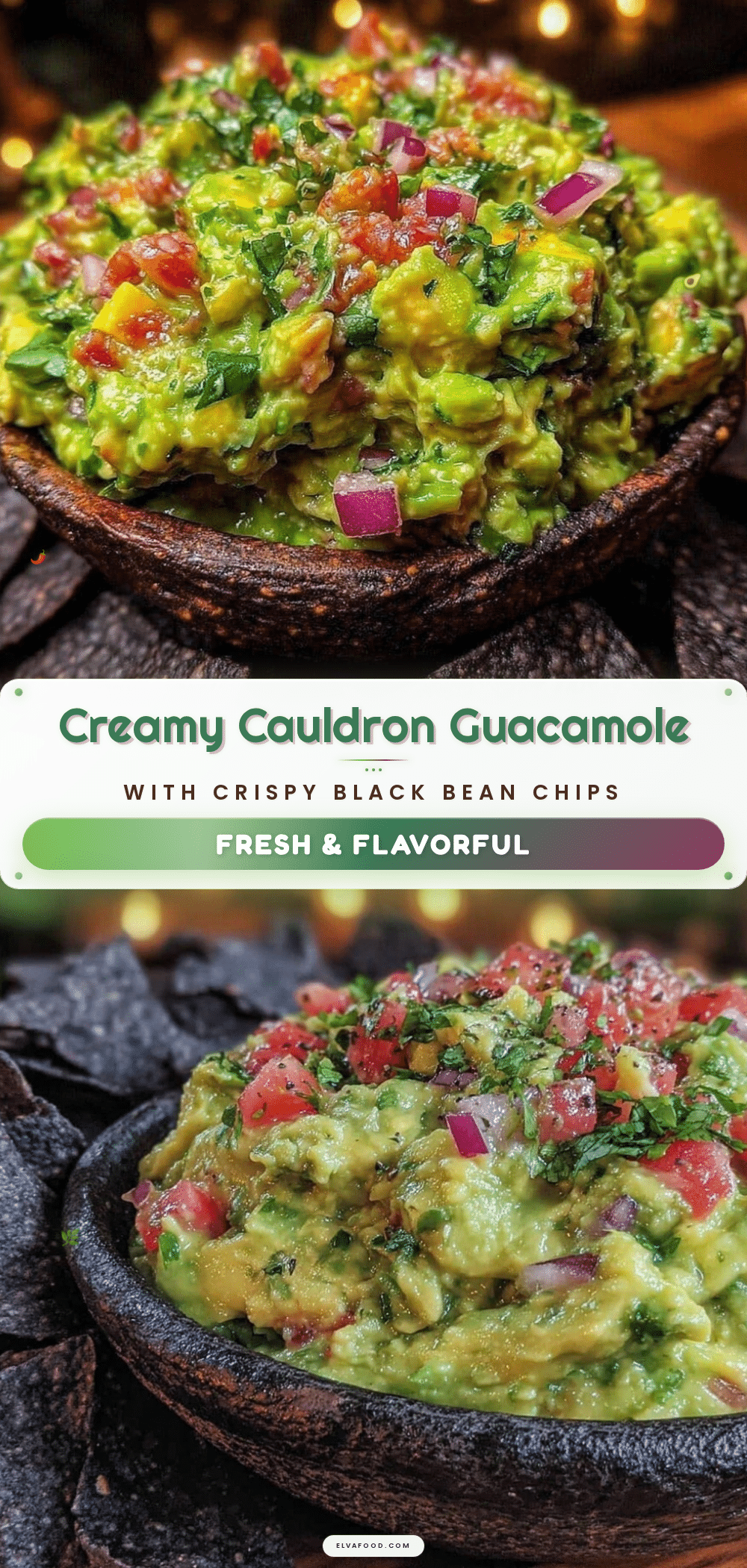 fresh cauldron guacamole dip recipe
