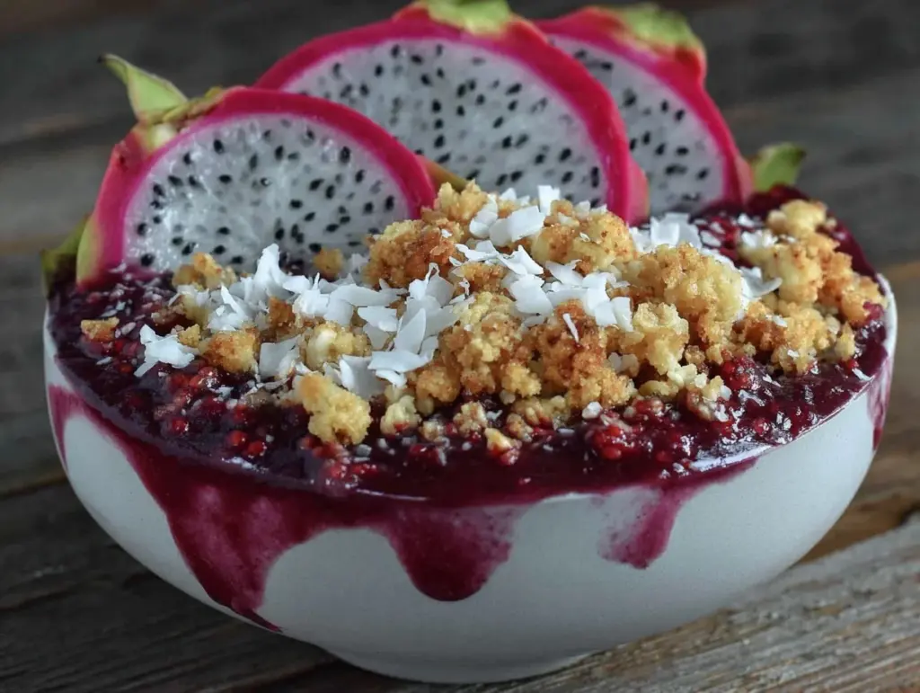 fresh thick açaí bowl - featured image