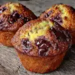 gluten-free banana chocolate chip muffins - featured image