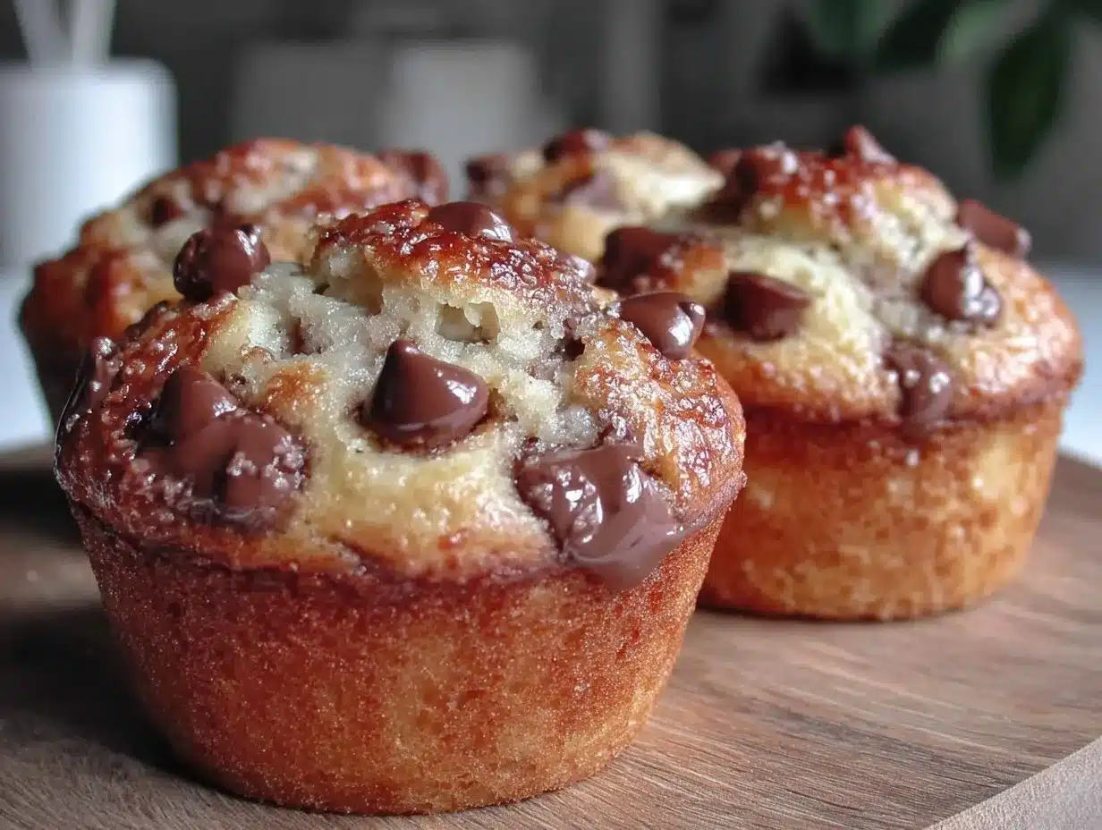 gluten-free banana chocolate chip muffins preparation steps