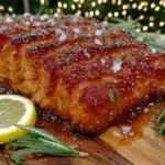 grilled cedar plank salmon - featured image
