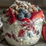 healthy Greek yogurt overnight oats - featured image